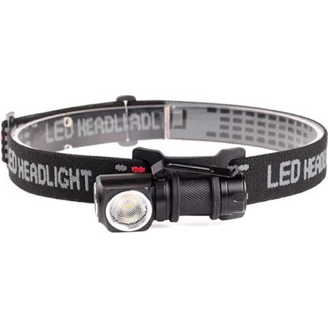 Lampe Frontale LED Adventure F75 avec led 6W, 600 lm, en aluminium, avec batterie et chargeur magnétique avec USB (1/5)
