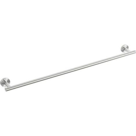 80CM Porte Serviette Mural Salle de Bain, Support Serviette Robuste en SUS304 Acier Inoxydable pour Cuisine Penderie Entrée, Brossé (1/4)