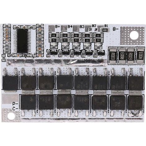 Carte d'équilibrage de batterie BMS 12 V 100 A 4S pour la protection et l'équilibrage des cellules de batterie chargées à bloc. Installation pratique et facile. (1/5)
