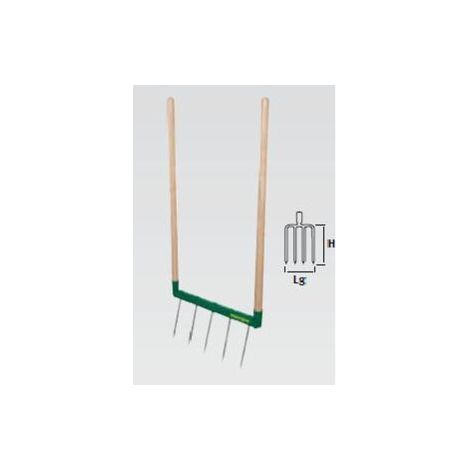 Ensemble d'Outils de Jardinage, 10 Pièces en Acier Inoxydable à Usage intensif avec poignée en Bois antidérapante,avec Sac de Rangement- Cadeaux pour Les Femmes et Les Hommes et Jardiniers (1/5)