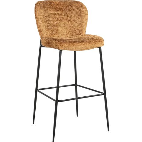 Tabouret Bar Darby Design Cognac Unique - Cognac chaleureux et accueillant (1/5)