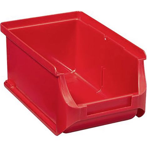 Allit 456205 Sichtlagerkasten (B x H x T) 100 x 75 x 160 mm Rot 1 St.