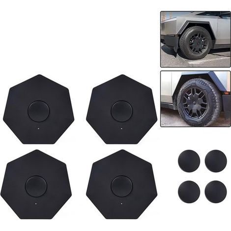 Adecuado para tapacubos de Tesla Cybertruck: accesorios de modificación de tapacubos resistentes al desgaste (1/5)