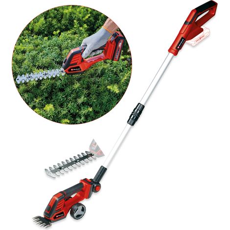 Einhell 18v Cordless Grass Shear Pruner Hedge Cutter GE-CG 18/100 Li T-Solo PXC (1/5)