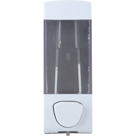350ml salle de bains manuel en plastique savon liquide Lotion shampooing distributeur support de la boîte mural (1/5)
