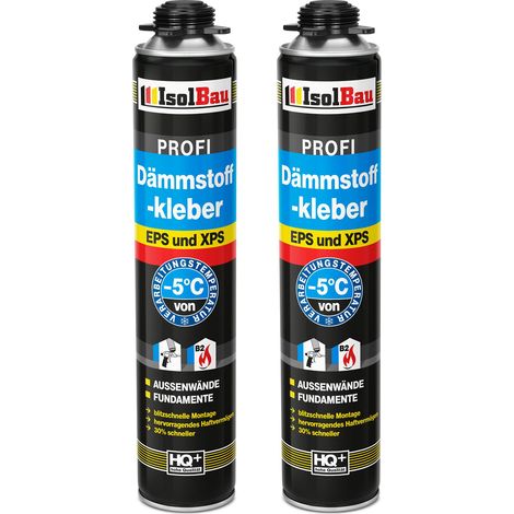 Dämmstoffkleber 750ml PU-Klebeschaum Perimeterkleber PU-Reiniger Schaumpistole
