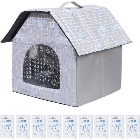 Maison Fraîche pour Chien Maison Rafraîchissante pour Chats d'Extérieur,Lit (1/5)