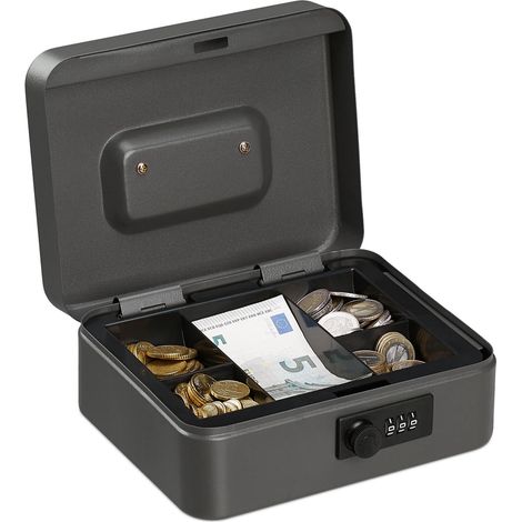 Cajón de efectivo con cerradura de combinación