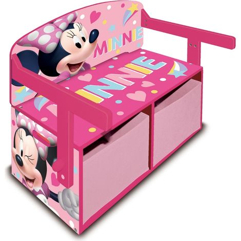 Banco Gioco e Cassapanca Minnie 3 in 1