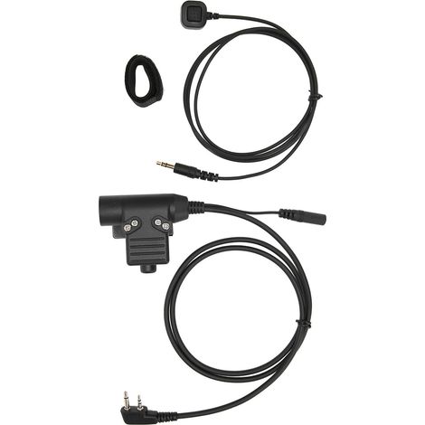 U94 Freisprech-PTT-System, Plug-and-Play-PTT-Adapter mit eingebautem Mikrofon für Icom V8, V80 und V82 (1/5)