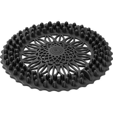 Filtre Anti-Cheveux - Tamis Pour Évier En Silicone - Pour Salle De Bain Cuisine Douche Lavabo - Diamètre 13 Cm - 1 Pièce (1/5)