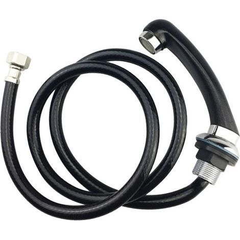 Soffione doccia, doccetta a mano con tubo flessibile, ugello spruzzatore per parrucchiere, lavandino (1/5)