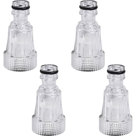 Für 4 Stück Hochdruckreiniger-Wasserfilter Hochdruckreiniger-Wasserfilter Gartenzubehör, Wasserschlauchfilter, für Hochdruckreiniger, Gartenpumpe, Gartenbewässerung