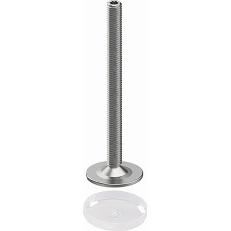 Korrekt Sockelverstellschraube M8X60 chromatiert, mit Innensechskant SW4 (1/3)