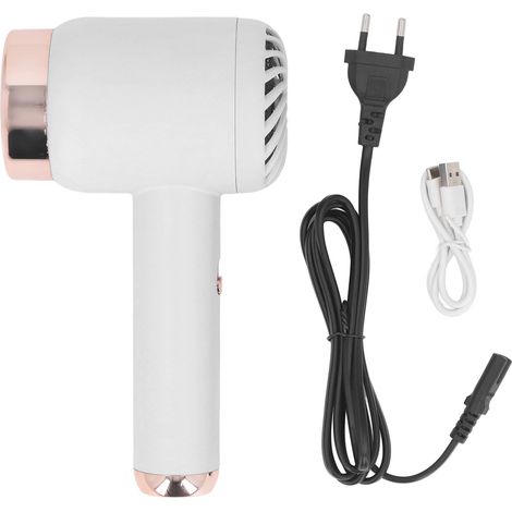 Sèche-cheveux ionique sans fil Rechargeable et sur secteur Séchage rapide Compact 1500mAh Idéal voyage domicile (1/4)