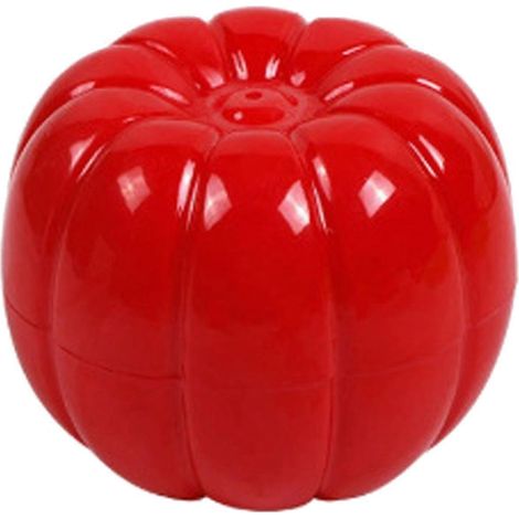 Sonore Pumpkin Jouet pour chien – nettoyage des dents interactif – pour macheurs intensifs chiot dentition – Rouge (1/5)