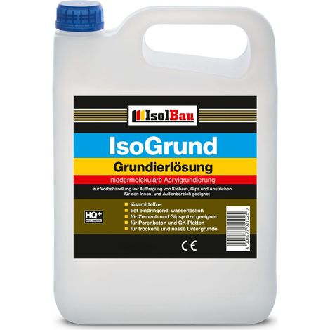 IsolBau Tiefenpenetrierende Grundierung IsoGrund 1L