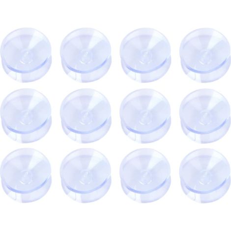 Ventouses en plastique double face pour verre, 50 pièces (1/5)
