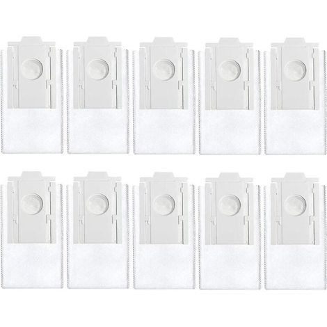 Lot de 10 sacs à poussière de rechange pour aspirateur robot Vca-rdb95 Jet Bot+ Jet Bot Ai+ (1/3)