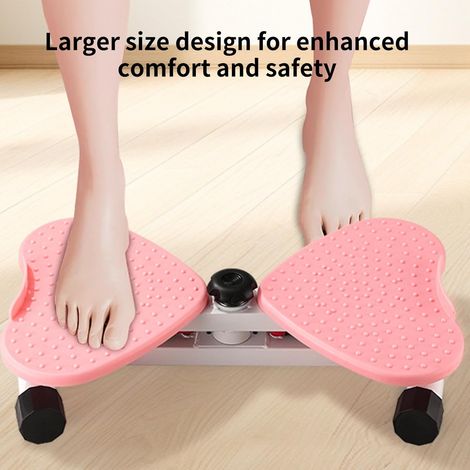 FLITI Stainless Steel Abdominal Rotating Board 46x27x9cm with Resistance Bands (1/5)