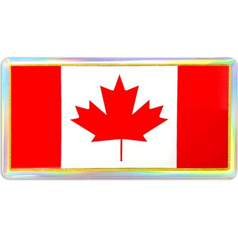 3D Sticker Bandiera Canada