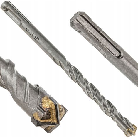 Broca per cemento e cemento armato 12mm 160mm per muro e mattoni SDS-PLUS a croce (1/4)