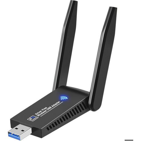 1 clé wifi, usb 3.0, double bande 2,4 ghz/5,8 ghz, 1300 mbps, pour pc - 1 clé wifi, usb 3.0, double bande 2,4 ghz/5,8 ghz, 1300 mbps, pour pc