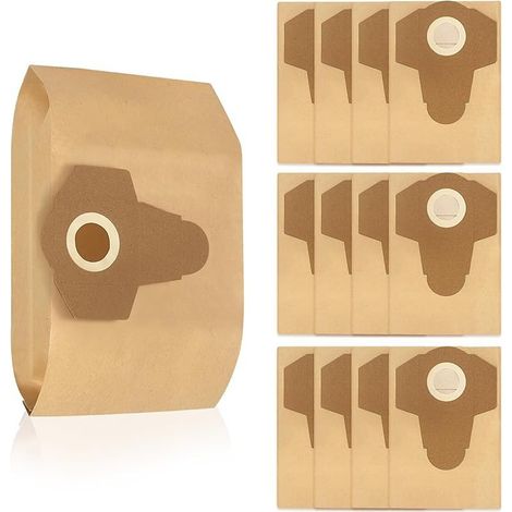 12 Sac pour Aspirateur Parkside PWD 25 PWD 30 PNTS 1500 1600 A1 A2 B1 B2 B3 C1 C4 D1 E2 (1/5)