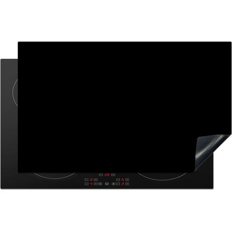 PROTECTOR DE PLACAS DE INDUCCIÓN Negro - Color sólido Tapa Protectora De Cocina 83x51 cm