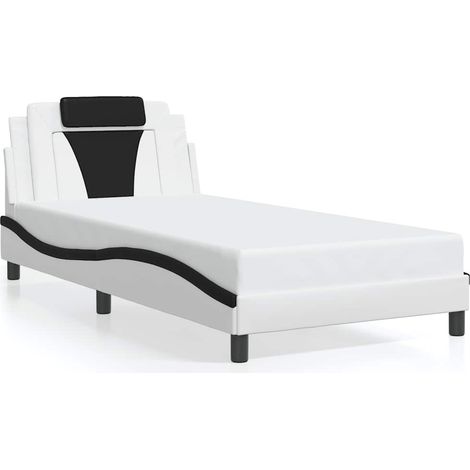 Maison Exclusive - Estructura de cama Viana sin colchón cuero sin (1/5)