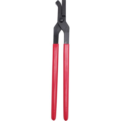 Hoof Nail Clincher Rugged Steel Non Slip Rubber Handle Horse Shoe Care Farrier Tool