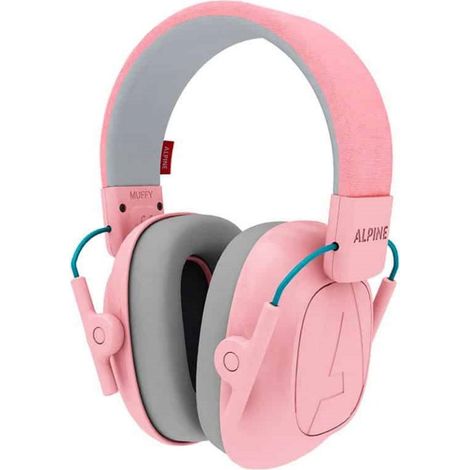 Casque antibruit pour Enfant Alpine Muffy Rose - 25db (1/5)