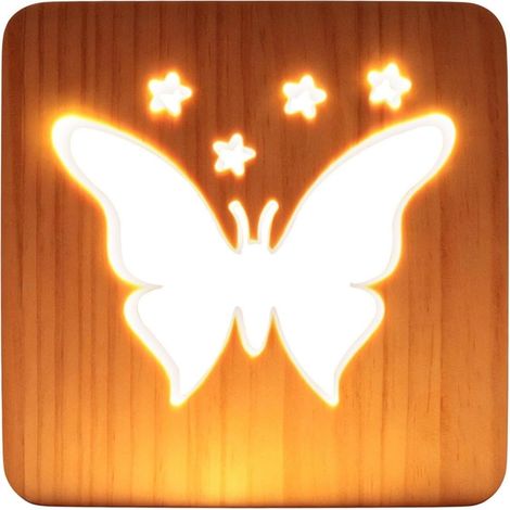 Générique Lampe de Chevet LED Ambiance Lumineuse Sur Table En (1/5)
