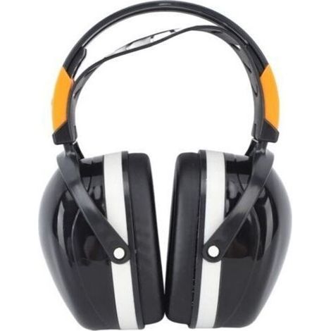 Casques anti-bruit extensibles pour tonte jardin : protection auditive confortable pour sommeil et tir, noir et blanc (1/5)