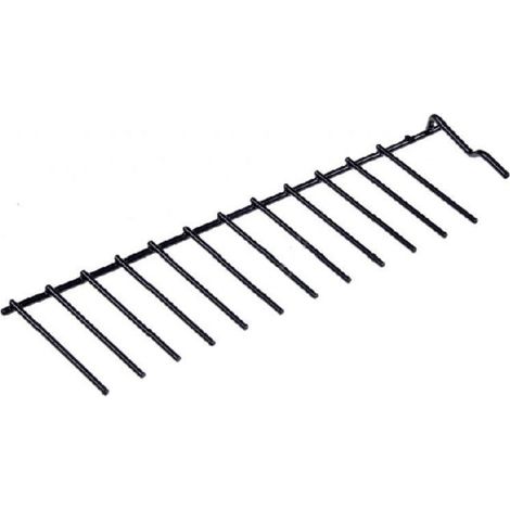 Support assiette droit pour lave-vaisselle – Compatible Beko – Métal – Hauteur 2,7 cm – Profondeur 23,8 cm – Fixation solide - 1759030200 (1/3)