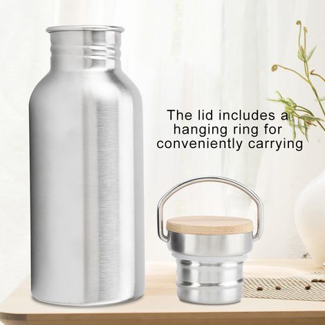 Bouteille d'eau portable en acier inoxydable (1/4)