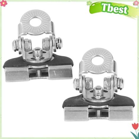 Tbest support de pilier de barre lumineuse LED Support de Montage de Barre Lumineuse LED pour Capot, Pince de Montage moto coffret (1/5)