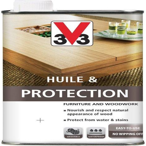 V33 Huile pour Meubles incolore finition mat (1/2)