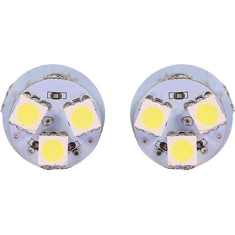 ampoules LED blanches BA15S R5W 1156 5050 8SMD pour feux de freinage de voiture