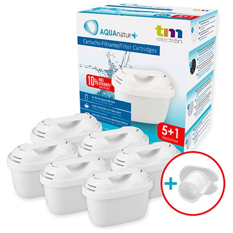 Pack 6 filtros agua compatible brita maxtra tmfil006+ tm (1/5)