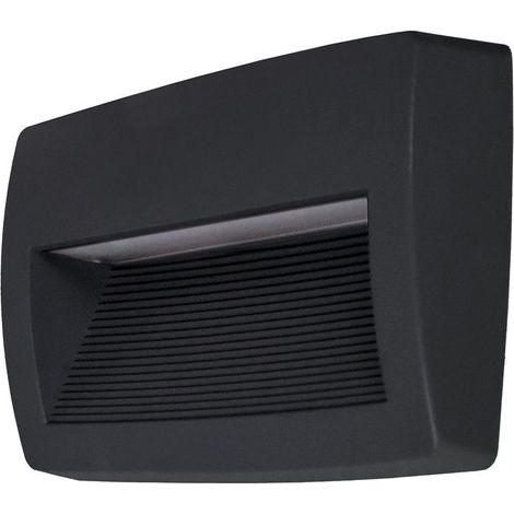 Supporto a parete STORM IP55 R7s LED R7S Bulb 10.50W -(1000lm)/-(1130lm)/-(1060lm) 2700K/4000K/6500K Nero (1/2)