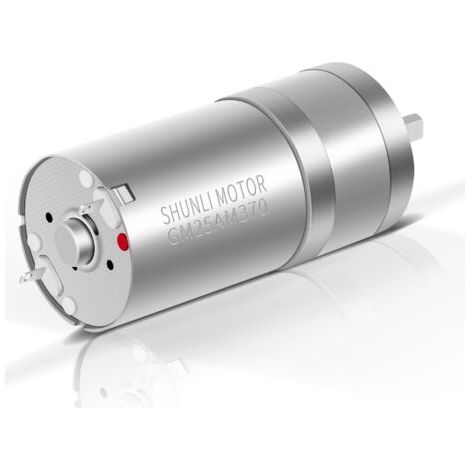 Mélangeur balayage Robot micro DC moteur de réduction, micro moteur, 25mm, 12V (1/4)