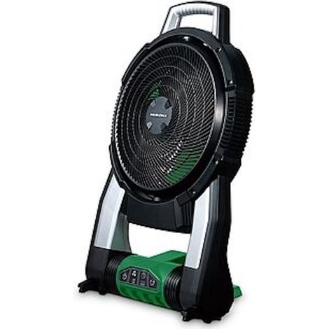 Hikoki UF18DSAL ventilador portátil verde inalámbrico