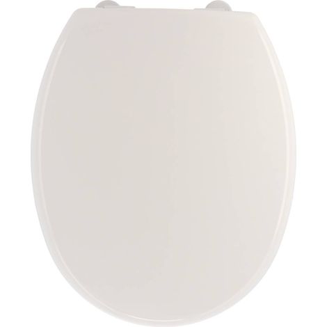 Wc-deckel thermodur 18 zoll fallbremse kunststoffbefestigungen - weiss - Tendance