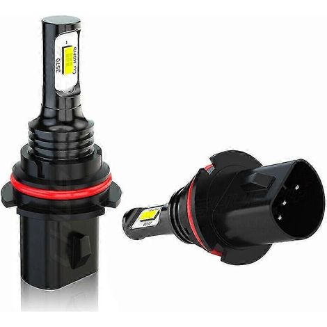 Kit de conversion de 2 ampoules LED 9007 HB5 CSP pour phares, feux de croisement/route, blanc pur 6000K, accessoires automobiles (1/5)