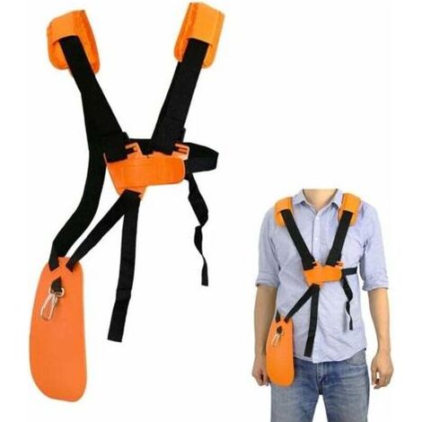 tondeuse à bandoulière-tondeuse à harnais double épaule avec ceinture de nylon durable Adjuestable pour débroussailleuse ou Gardenning (pour STIHL FS, taille-bordures série km) (1/5)