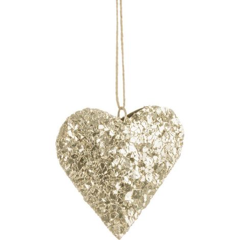 CUORE DA APPENDERE ARGENTO BIZZOTTO HADLEY 10X10,5X2H CM