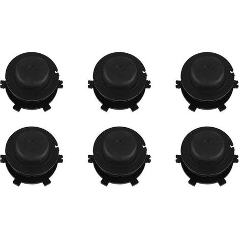 6pcs remplacement de couvercle de bobine capuchon tête de bosse tête pour 25-2 tondeuse ficelle FS44 (1/4)