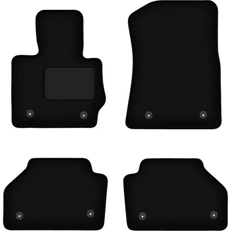 Tapis de sol en velours noir pour : BMW X3 F25 SUV (2010-2017)