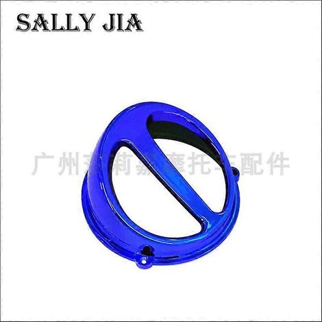 Suitable for motorcycle DIO Halma modified scooter fan cover GY6 pig nose blade cover Air intake cap( blue) (1/5)